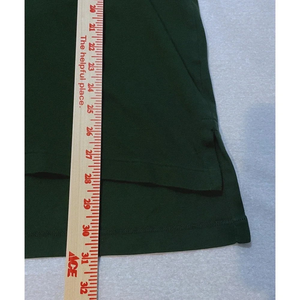 Ralph Lauren Green Cotton Polo Red Pony Mens Shirt XL